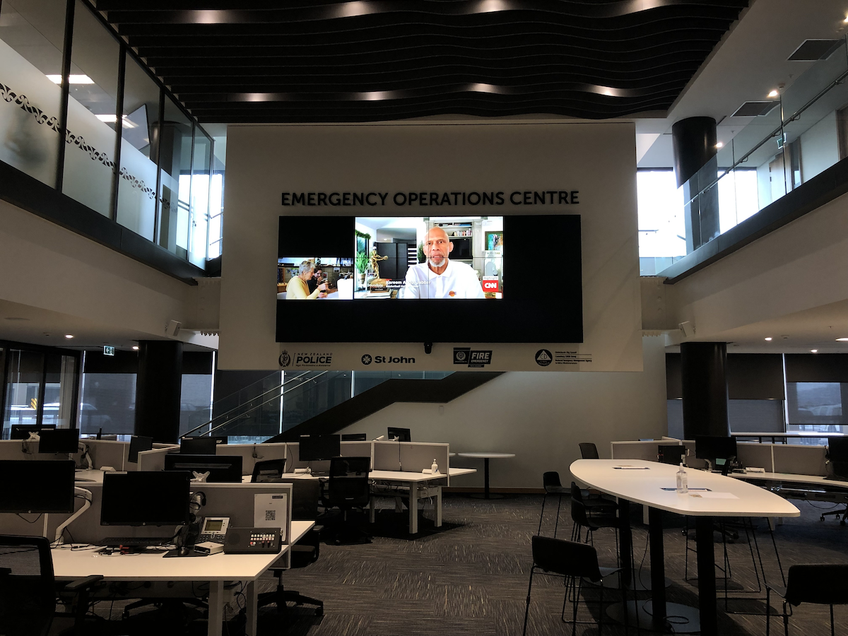 The Omniscreen Solution at Christchurch Justice & Emergency Services Precinct Sees Major 2025 Upgrade