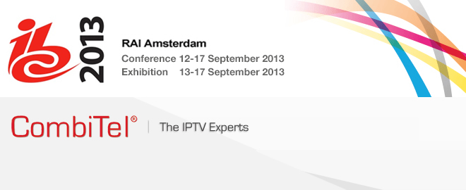 CombiTel goes to Amsterdam for IBC 2013