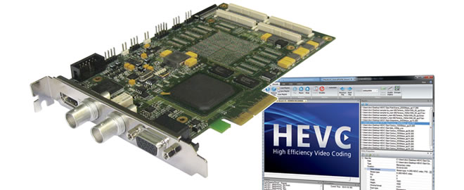 Vitec first with professional HEVC/H.265 decoder card
